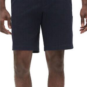 Banana Republic Aiden Navy Blue Flat Front Shorts